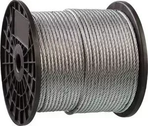 Трос стальной ЗУБР DIN 3055 d 5 мм L 150м Профессионал (4-304110-05)