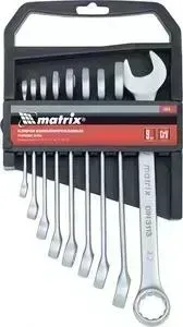 Набор ключей MATRIX комбинированных 6-22 мм 9шт CrV (15410)