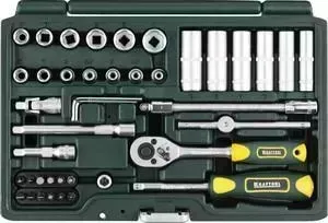 Набор головок торцевых KRAFTOOL Expert Qualitat Super Lock 1/4" 42 предмета (27885-H42z02)