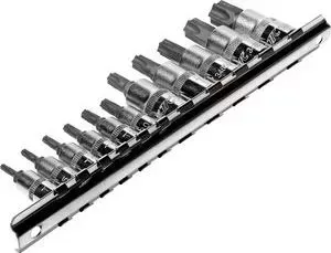 Набор головок торцевых JTC 1/4-3/8" T10H-T60H, 11шт (