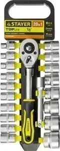 Набор головок торцевых STAYER Standard 8-32 мм 1/2" 20 предметов (27750-H20)