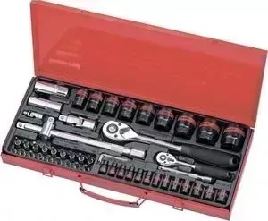 Набор торцевых головок MATRIX 1/4" 1/2" 53 предмета Master (13585)