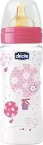 Бутылочка CHICCO Well-Being Girl 4 месяцев+, 330 мл, 310205121