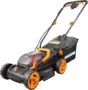 Газонокосилка аккумуляторная Worx WG779E, 40В, 34 см, 2*2, 5 Ач, двойное ЗУ 2x2A