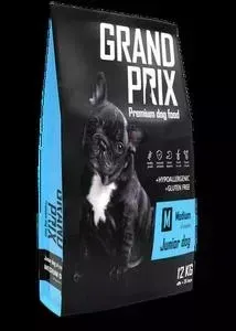 Сухой корм Grand Prix Medium Junior Dog Hypoallergenic Gluten Free гипоаллергенный, без глютена с курицей для щенков средних пород 12кг