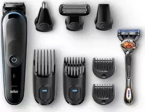 Триммер BRAUN MGK5080 + бритва Gillette