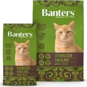 Сухой корм Banters Sterilized Cat Fish Rice c рыбой и рисом для стерилизованных кошек 2кг (BAD92ST02)
