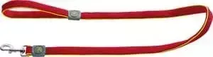 Поводок Hunter Leash Maui 25/120 сетчатый текстиль красный для собак