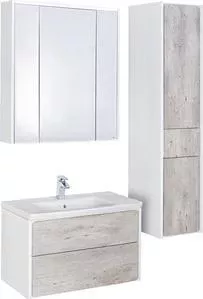 Мебель для ванной ROCA Ronda 80 бетон/белый