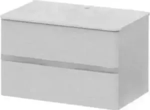 Тумба с раковиной Am.Pm с Bliss D 60 белый глянец (M55FHX0602WG, M55WPX0601WG)