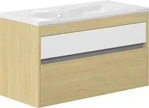 Тумба с раковиной EDELFORM с Уника 100x44,7 дуб гальяно (1-742-45-PR100, 10.010.01000.001)