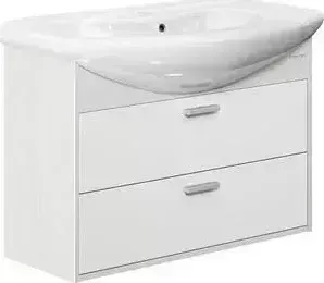 Тумба с раковиной EDELFORM с Марино 90x51,8 выбеленный (1-778-48-ES90, 1WH110790)