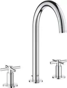 Смеситель для раковины Grohe Atrio на три отверстия (20008003)