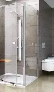 Душевая стенка RAVAK Pivot PPS 90x190 см, стекло прозрачное, профиль хром (90G70C00Z1)