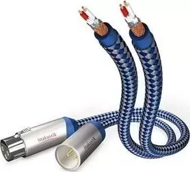 Кабель Inakustik межблочный Premium Audio Cable, XLR, 0.75 m, 00405007