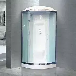 Душевая кабина Royal Bath HK6 90х90х217 стекло белое/прозрачное (RB90HK6-WT-CH)