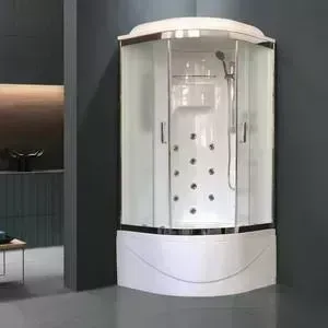 Душевая кабина Royal Bath NRW 100х100х225 стекло шиншилла (RB100NRW-C-CH)