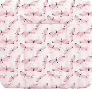 Пеленальный матрас Ceba Baby 70x75 см Flora Fauna мягкий на комод W-144(Libelula W-144-099-543) (123774)
