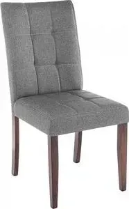 Стул Woodville Madina dark walnut/fabric grey
