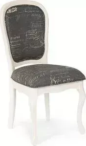Стул TetChair Secret De Maison Esmee (mod.EE-SC) дерево гевея, butter white (слоновая кость) ткань французское письмо №F788-2