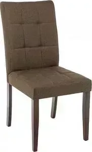 Стул Woodville Madina dark walnut/fabric brown