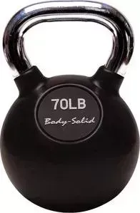 Гиря Body Solid 31,8 кг (70lb) с хромированной ручкой KBC70