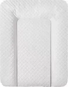 Матрац пеленальный Ceba Baby 70*50 см мягкий на комод CARO white W-143-079-101