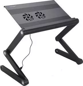 Столик для ноутбука CROWN CMLS-100 Black (12-21")