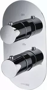 Смеситель для ванны Wasserkraft Berkel 4800 Thermo встраиваемый (4844 Thermo)