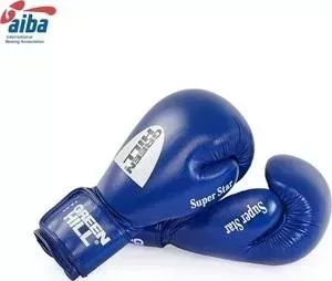 Перчатки боксерские GREEN HILL SUPER STAR BGS-1213a-10-BL дизайн 2017 г.