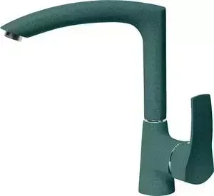 Смеситель для кухни AquaGranitEx зеленый (C-7040 (305))
