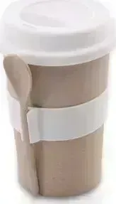 Кружка BergHOFF для кофе с ложкой 0.5 л CooknCo бежевая (2800056)
