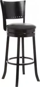 Стул барный Woodville Fler cappuccino/black