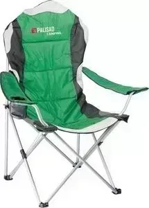 Кресло Palisad Camping складное с подлокотниками и подстаканником (69592)