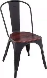 Стул Woodville Iron черный