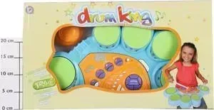Барабанная установка Potex Drum King на батар 5 подушек педаль свет эф арт 620B