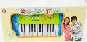 Музыкальный инструмент Potex на батар Sing-Along Piano 25 клав арт 539A-blue