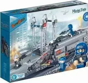 Конструктор Banbao Бронепоезд 385 деталей (6208)