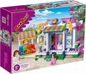 Конструктор Banbao Кафе 338 деталей (6115)