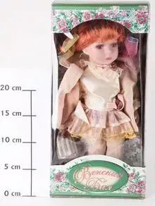 Кукла BONDIBON керамич. 30 см Country stile (ВВ0858)