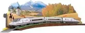 Железная дорога Pequetren (6,6 м, восьмерка),1 локомотив, 3 вагона, светофор 710