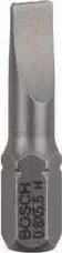 Бит BOSCH SL 0.8х5.5мм х25мм 3шт Extra Hart (2.607.001.461)