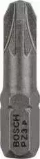 Бит BOSCH PZ3 х25мм 25шт Extra Hart (2.607.001.564)