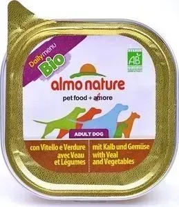 Консервы Almo Nature Daily Menu Adult Dog with Veal and Carrots паштет с телятиной и морковью для собак 100г (0578)