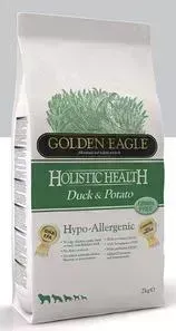 Сухой корм Golden Eagle Holistic Health Hypo-Allergenic GF Duck Potato беззерновой гипоаллергенный с уткой и картофелем для собак 2кг (235111)