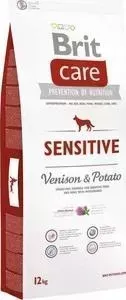 Сухой корм Brit Care Sensitive Venison Potato с олениной и картофелем для собак с чувствительным пищеварением 12кг (132745)