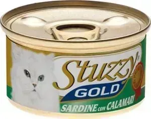 Консервы Stuzzy Cat Gold Sardines Squid кусочки в собственном соку с сардинами и кальмарами для кошек 85г (132.С401)