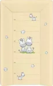 Матраc пеленальный Ceba Baby 70 см с изголовьем на 120*60 см Zebra yellow W-201-002-141