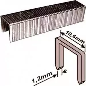 Скобы для степлера FIT 10мм тип 140 500шт Профи (31210)