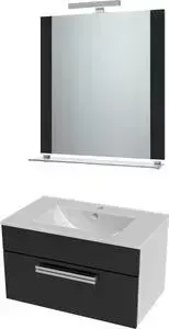 Мебель для ванной TRITON Ника 75 черный, 1 ящик